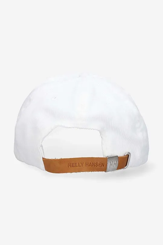 Κοτλέ καπέλο μπέιζμπολ Helly Hansen Graphic Cap λευκό