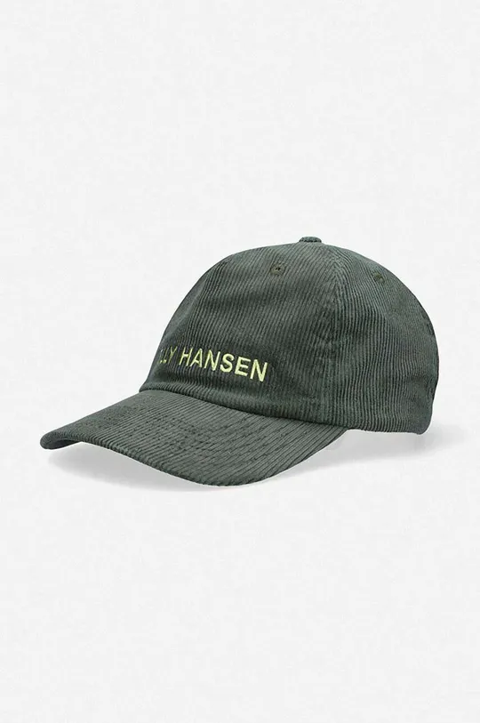zelená Manšestrová kšiltovka Helly Hansen Graphic Cap Unisex