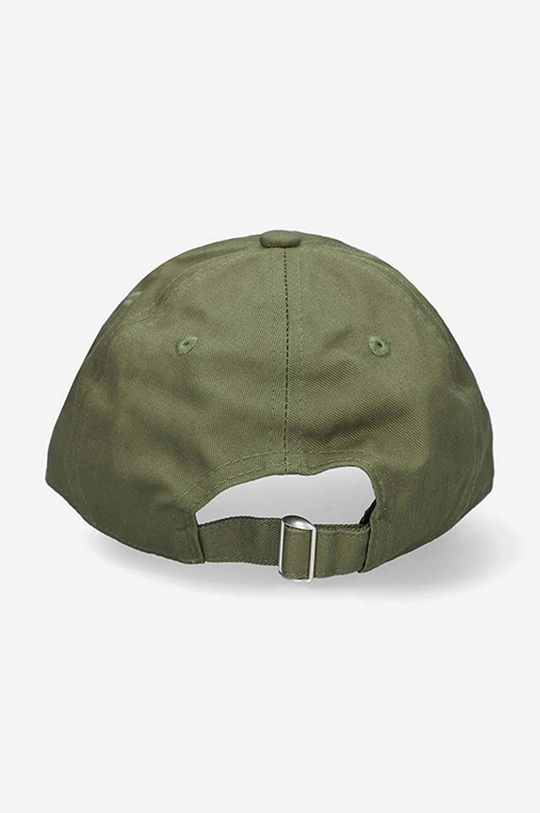 Drôle de Monsieur cotton baseball cap green