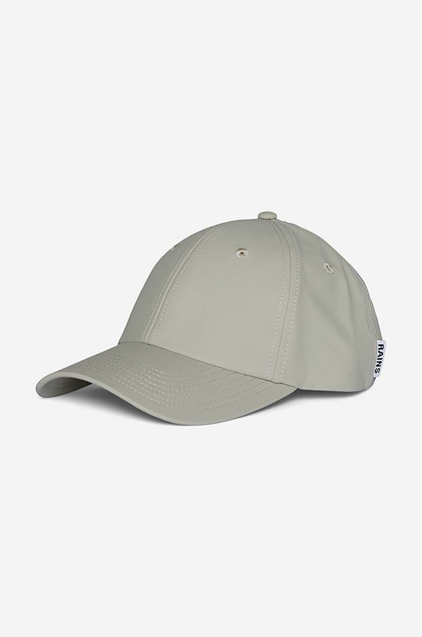 szary Rains czapka z daszkiem Cap  13600 Unisex