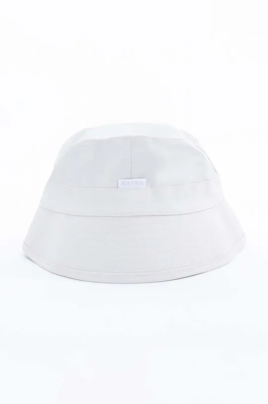 biały Rains kapelusz Bucket Hat 2001 Unisex