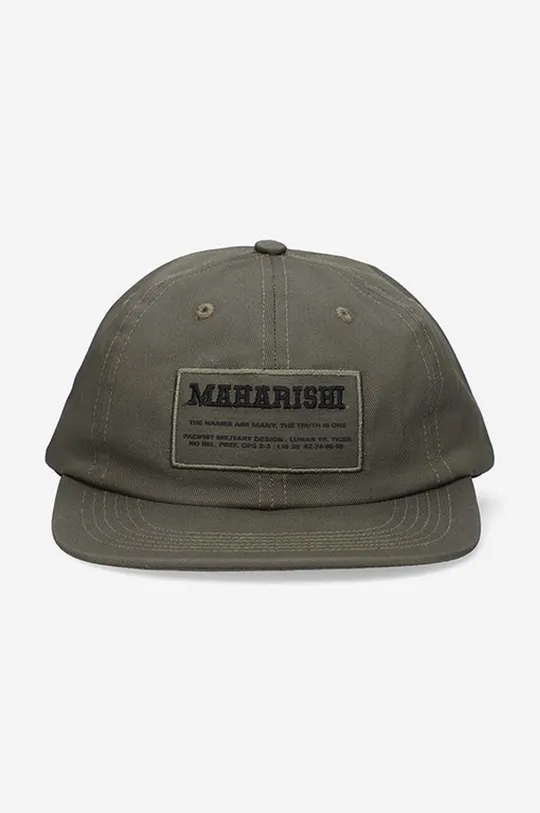πράσινο Βαμβακερό καπέλο του μπέιζμπολ Maharishi Miltype 6-Panel Cap