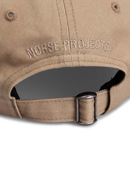 μπεζ Βαμβακερό καπέλο Norse Projects Twill Sports Cap