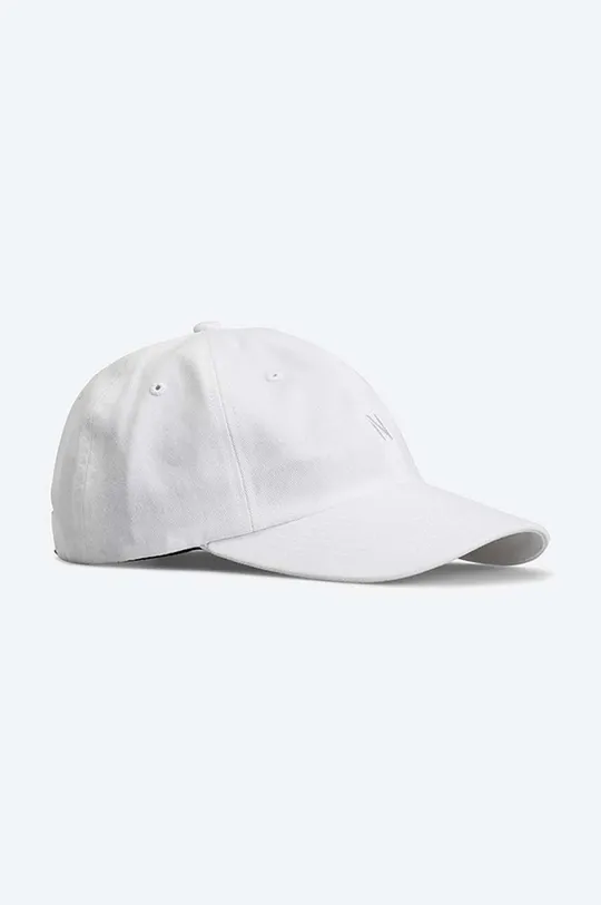 white Norse Projects cotton baseball cap Unisex