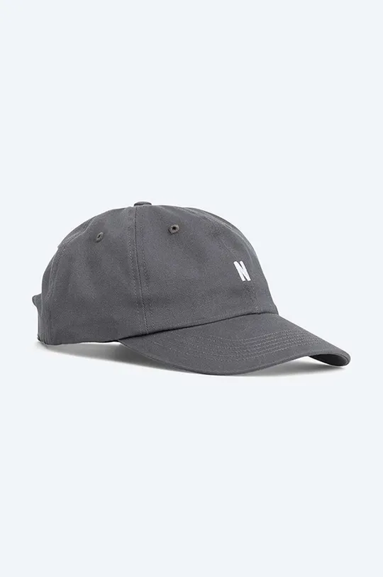 gray Norse Projects cotton baseball cap Unisex
