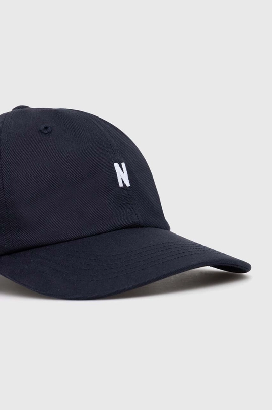 Norse Projects cotton baseball cap navy