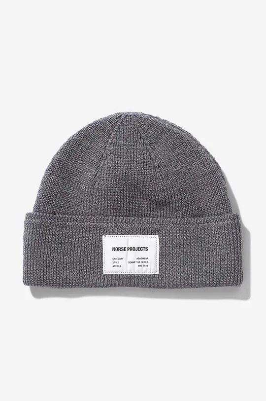 gray Norse Projects wool beanie Unisex