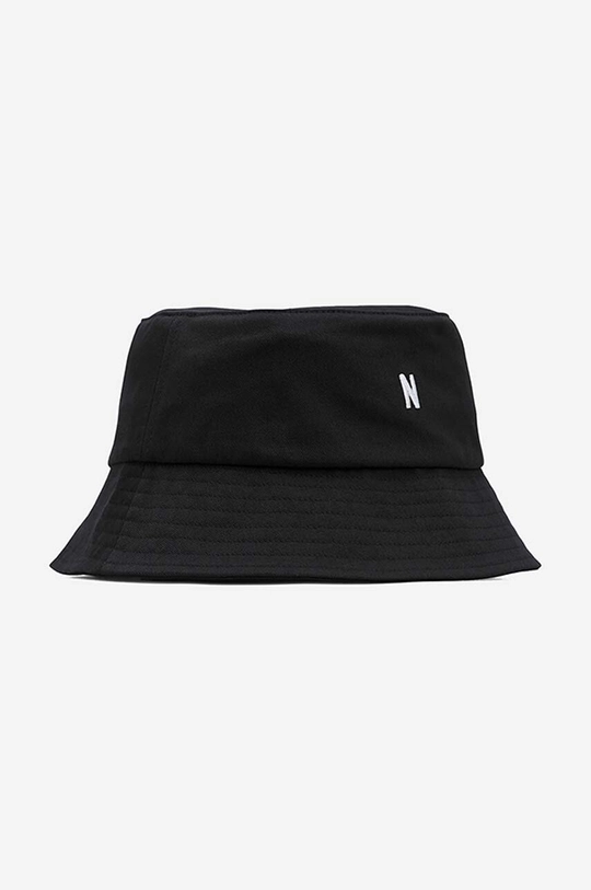 negru Norse Projects pălărie din bumbac Unisex