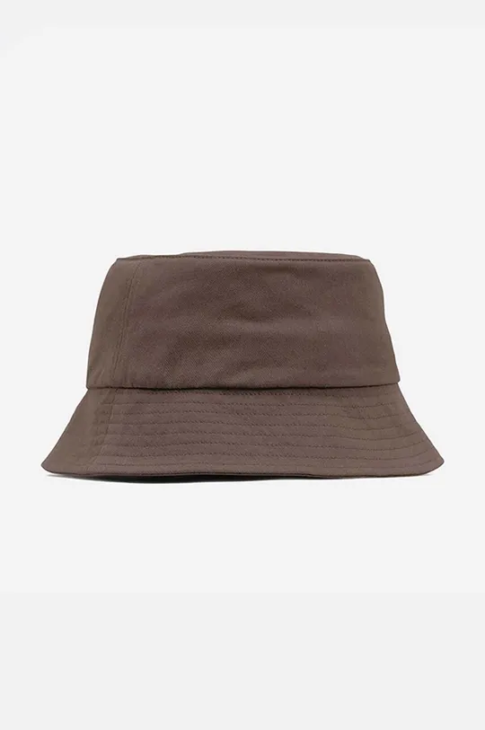 Norse Projects cotton hat brown