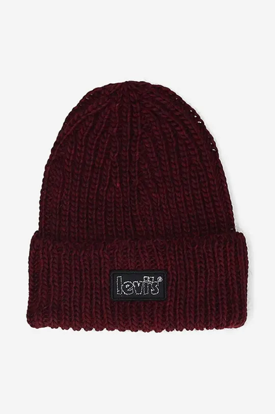 red Levi's wool beanie Unisex