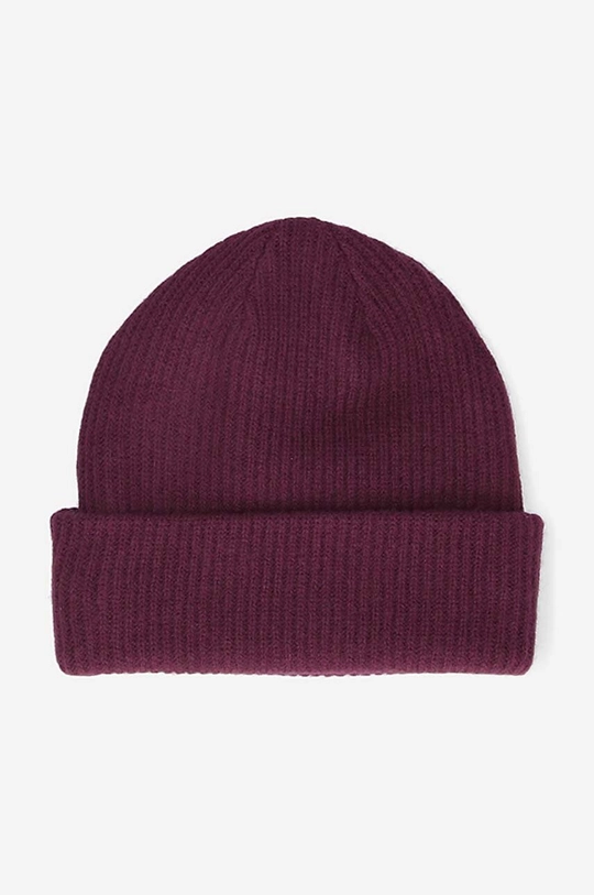 Wood Wood wool beanie red