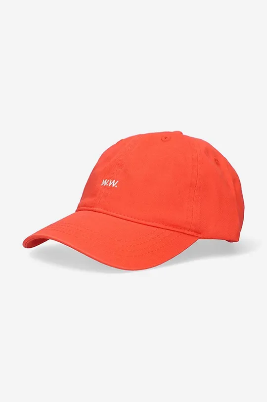 orange Wood Wood cotton baseball cap Low Profile Unisex