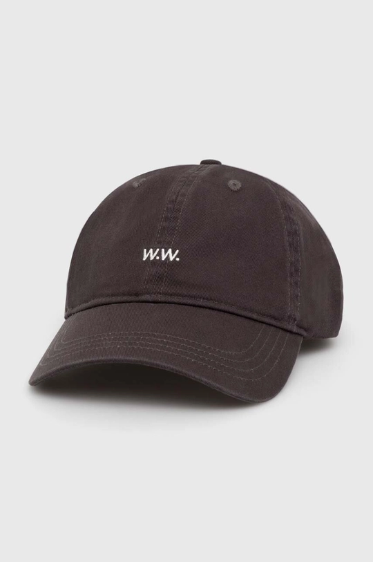 brown Wood Wood cotton baseball cap Low Profile Unisex