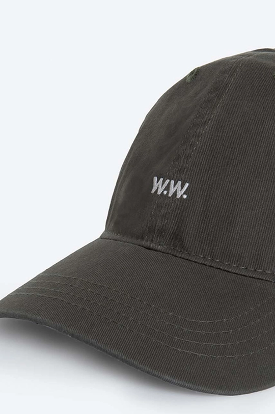 Памучна шапка с козирка Wood Wood Low profile twill cap 100% памук