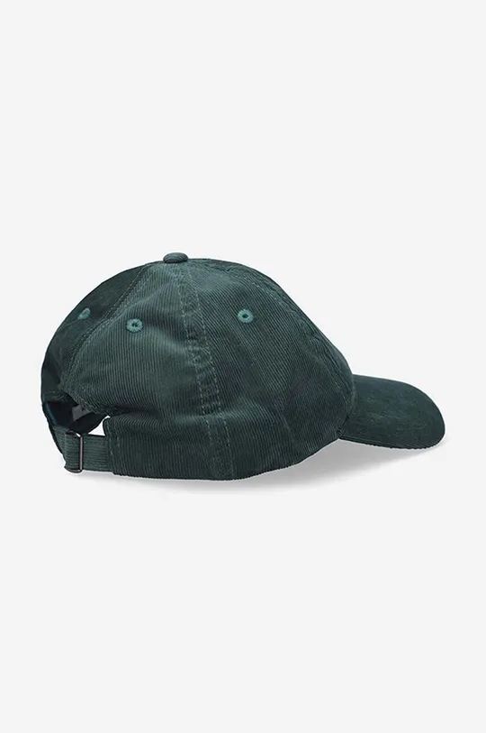 zielony Wood Wood czapka z daszkiem sztruksowa Low profile corduroy cap