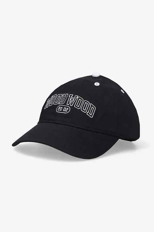 black Wood Wood cotton baseball cap Brian Unisex