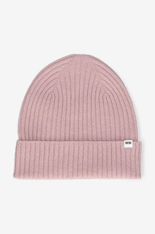 pink Wood Wood wool beanie Luca Unisex