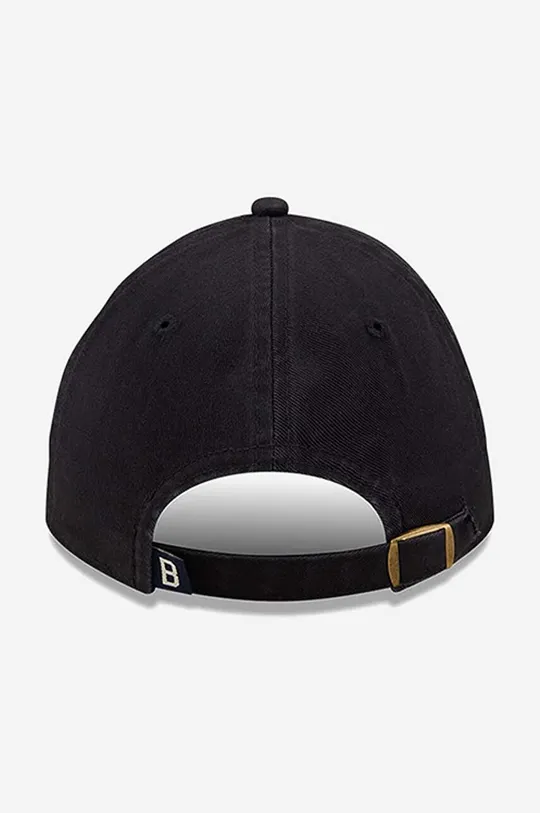 New Era berretto da baseball in cotone nero