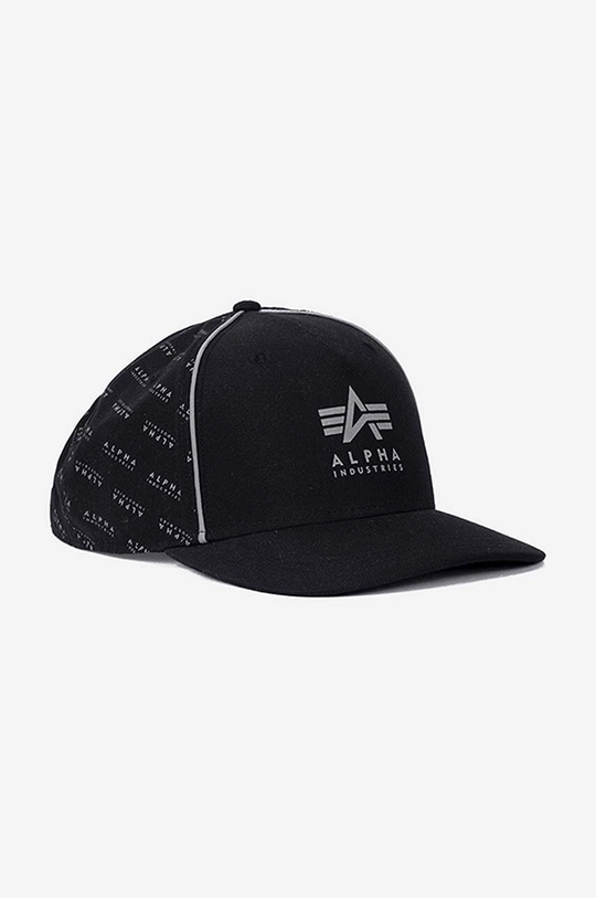 negru Alpha Industries șapcă Reflective Cap Unisex