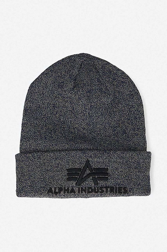 sivá Čiapka Alpha Industries 3D Beanie Unisex