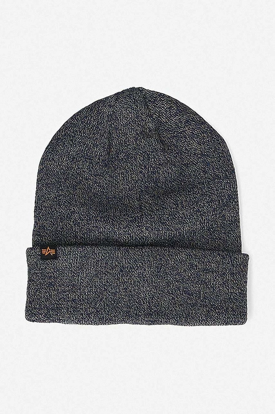 Čiapka Alpha Industries 3D Beanie sivá