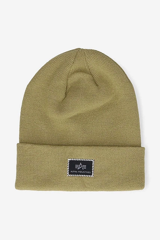 zelená Bavlnená čiapka Alpha Industries X-Fit Beanie Unisex