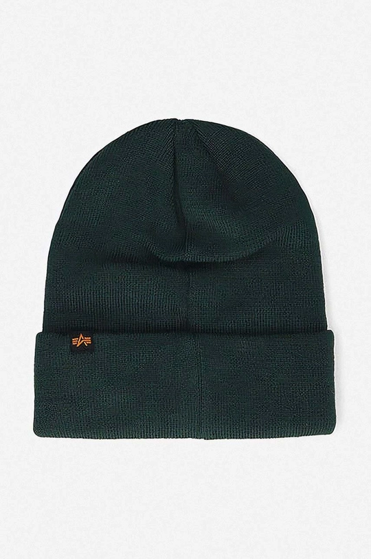 Alpha Industries sapka X-Fit Beanie zöld