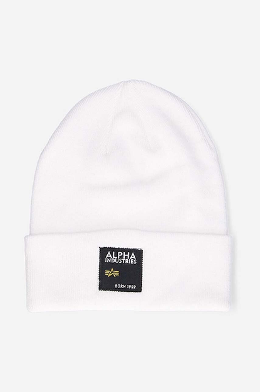 Alpha Industries beanie Label Beanie