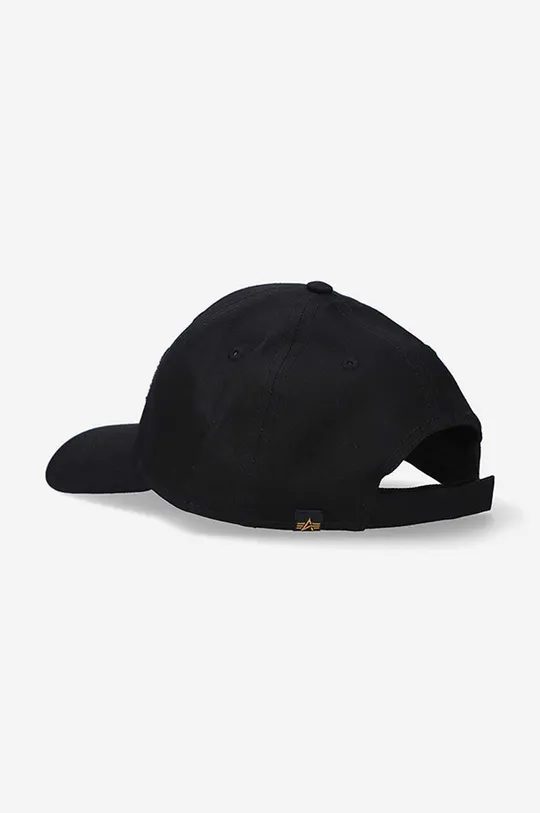 black Alpha Industries cotton baseball cap Cap VLC II 178905 94
