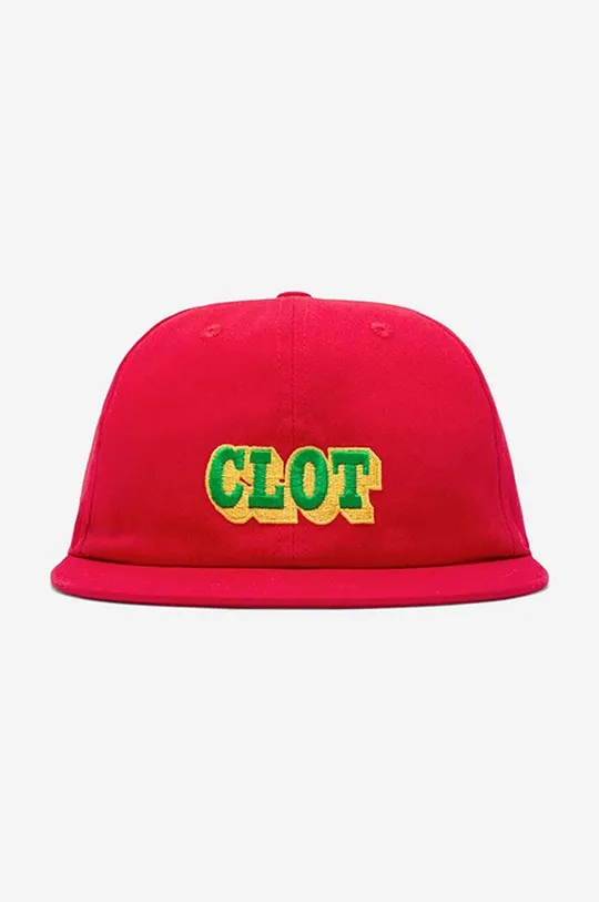 κόκκινο Βαμβακερό καπέλο του μπέιζμπολ CLOT Unisex