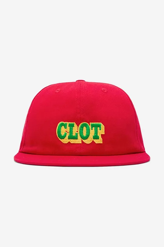 red CLOT cotton baseball cap Unisex