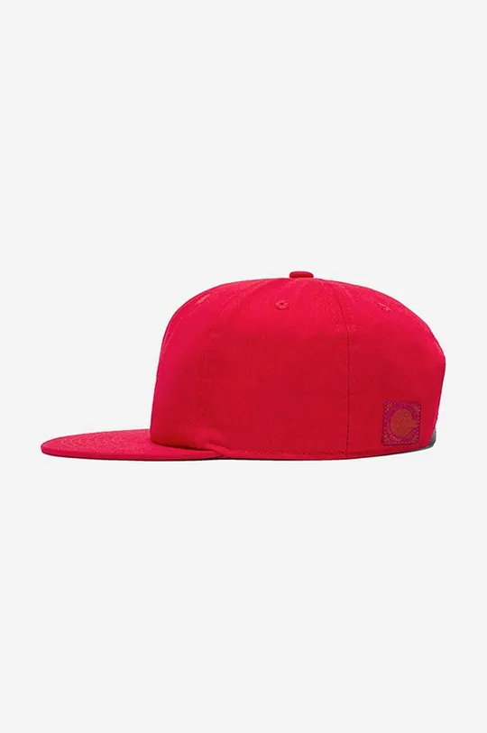 rosso CLOT berretto da baseball in cotone