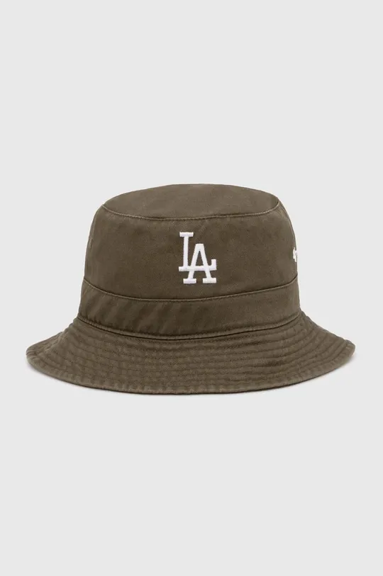 зелёный Шляпа из хлопка 47 brand MLB Los Angeles Dodgers Unisex