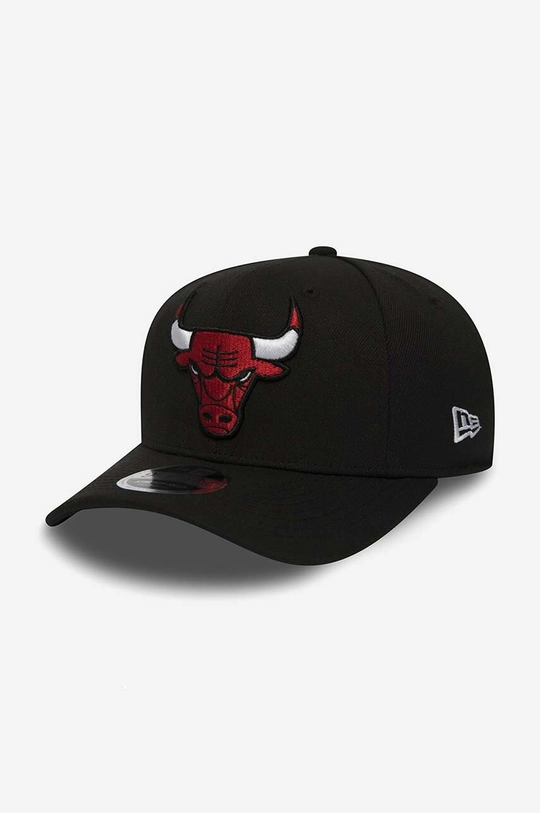 czarny New Era czapka z daszkiem Stretch Fifty Bulls Unisex