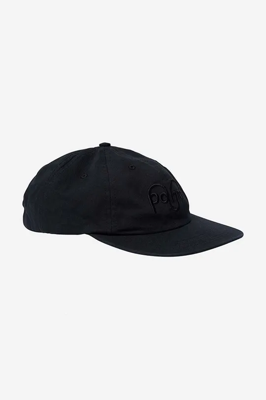 czarny by Parra czapka z daszkiem bawełniana Weird Logo