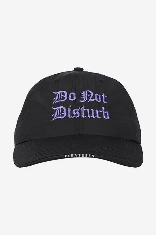 czarny PLEASURES czapka z daszkiem Disturb Nylon