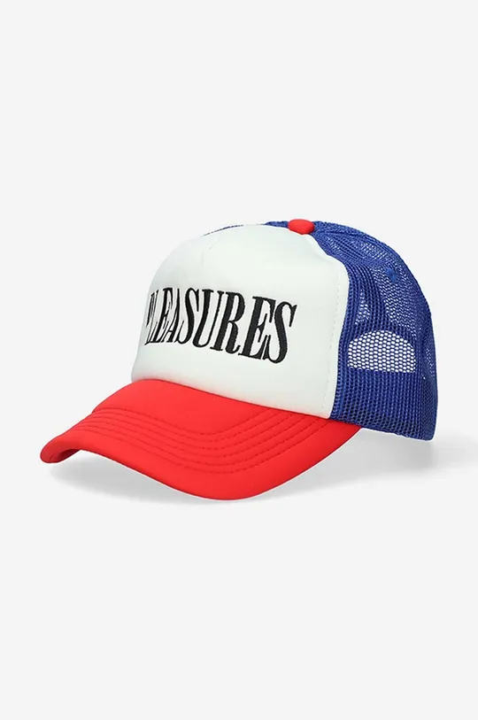 červená Kšiltovka PLEASURES Lithium Trucker Unisex