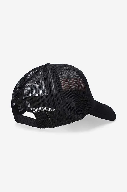 black PLEASURES baseball cap Lithium Trucker