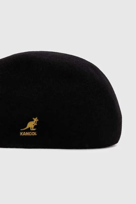 Kangol wool bakerboy hat black