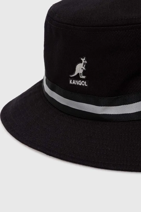 Bavlněný klobouk Kangol Lahinch černá