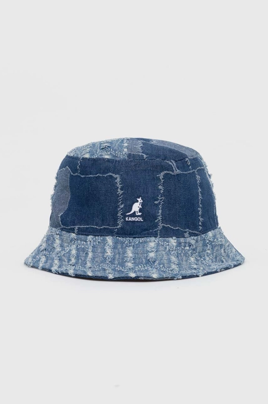 niebieski Kangol kapelusz bawełniany Denim Mashup Bucket Unisex