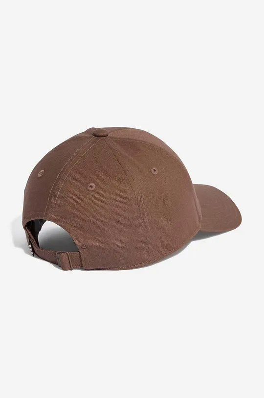 Хлопковая кепка adidas Originals коричневый