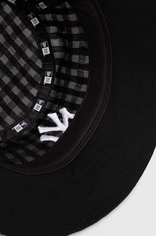 black New Era cotton hat