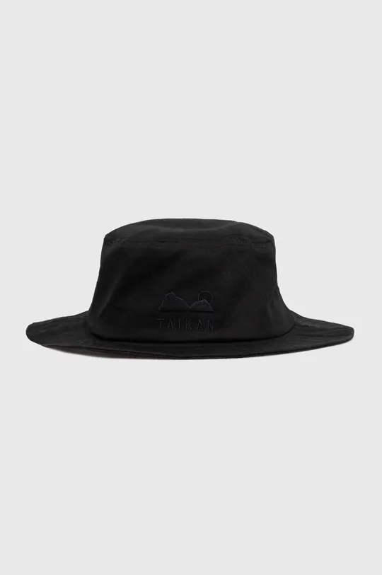 black Taikan cotton hat Unisex