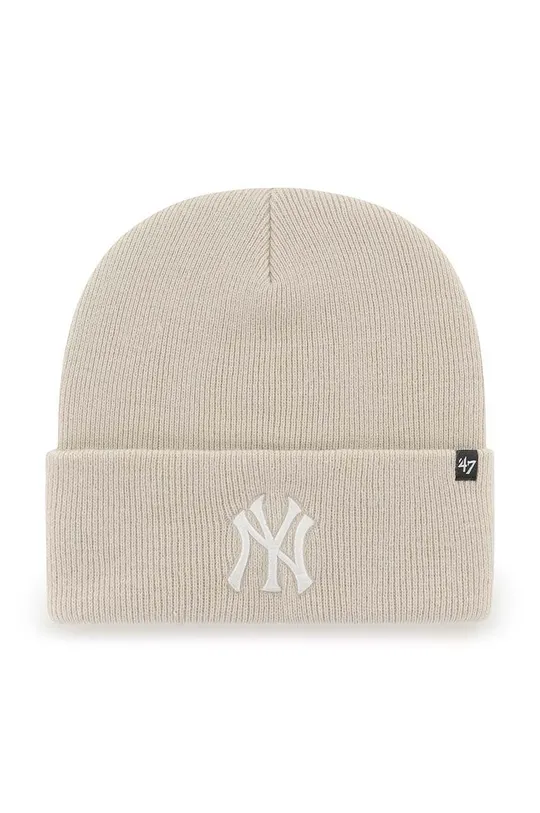 beżowy 47 brand czapka MLB New York Yankees Unisex