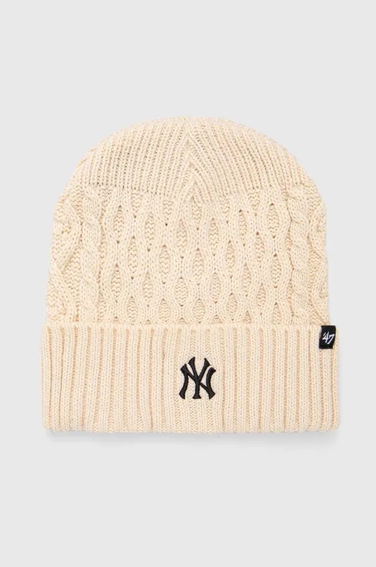 beżowy 47brand czapka MLB New York Yankees Unisex