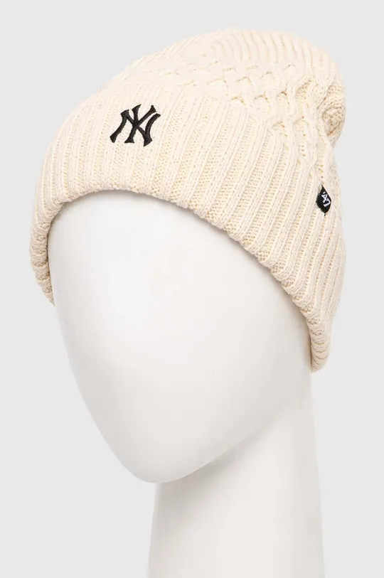 47 brand czapka MLB New York Yankees beżowy