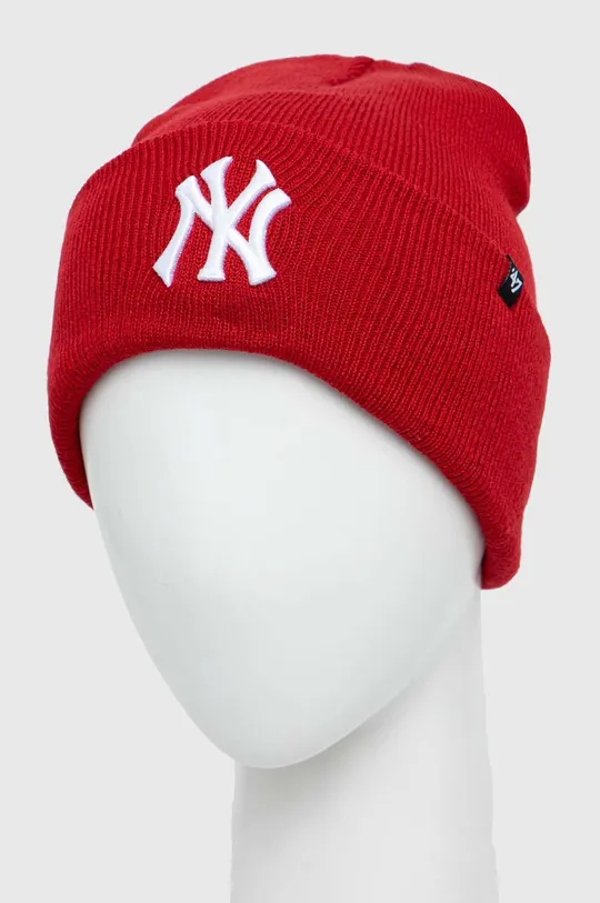 Шапка 47 brand MLB New York Yankees червоний