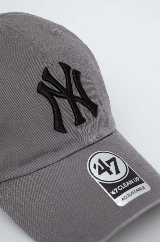 Βαμβακερό καπέλο του μπέιζμπολ 47 brand MLB New York Yankees B.BLPRK17GWS.DYB γκρί AA00