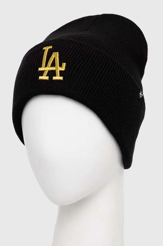 Шапка 47 brand MLB Los Angeles Dodgers чорний